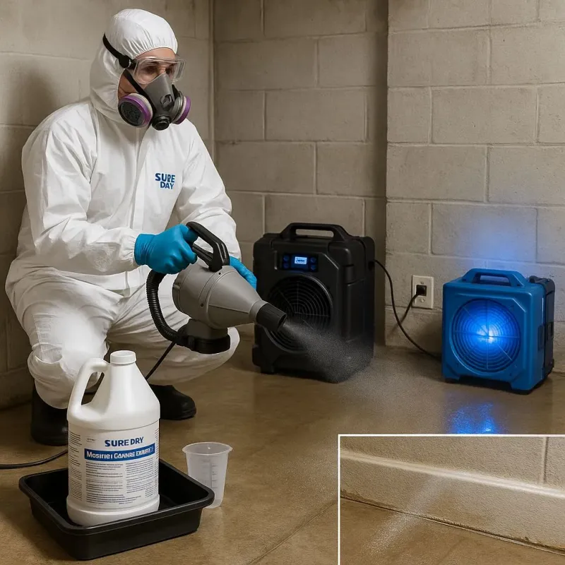 Sanitization and Odor Removal process in Green Knoll, NJ