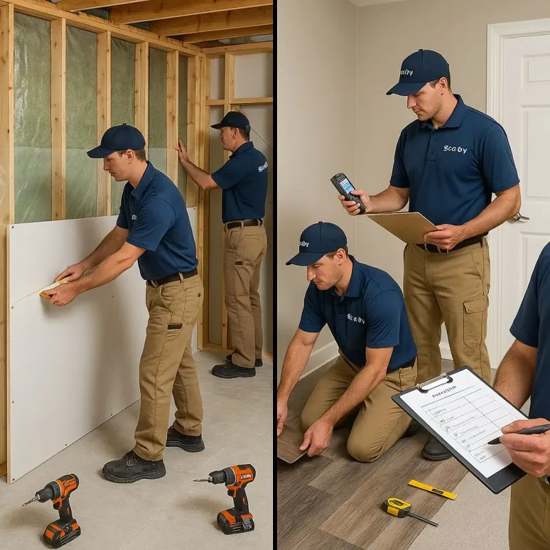 Repairs and Reconstruction process in Green Knoll, NJ